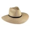 Large Brim Woven Palm Fedora