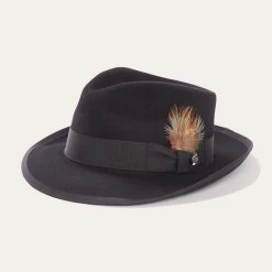 Whippet By Stetson- Black- Berkeley Hat Company
