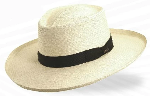 Big Brim Panama Plantation Gambler Hat