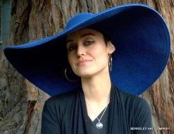 Big Brim Paper Braid Hat