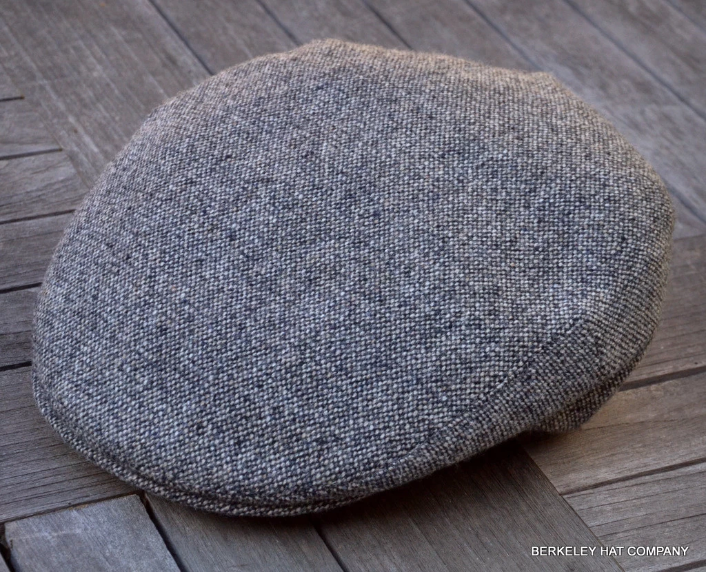 Irish Donegal Wool Tweed Flat Cap (IR80)