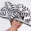 Madison Ave Feather Derby Hat