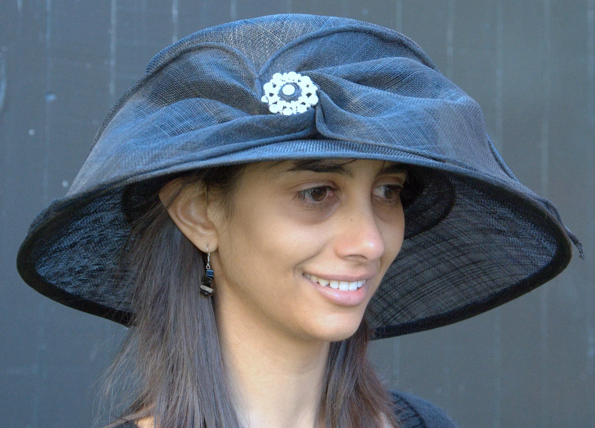 Whimsical Brooch Hat For The Kentucky Derby
