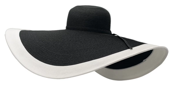 Women'sBig Wide Brim Derby Spectator Hat - Image 2