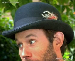 Derby Hat, Wool Felt